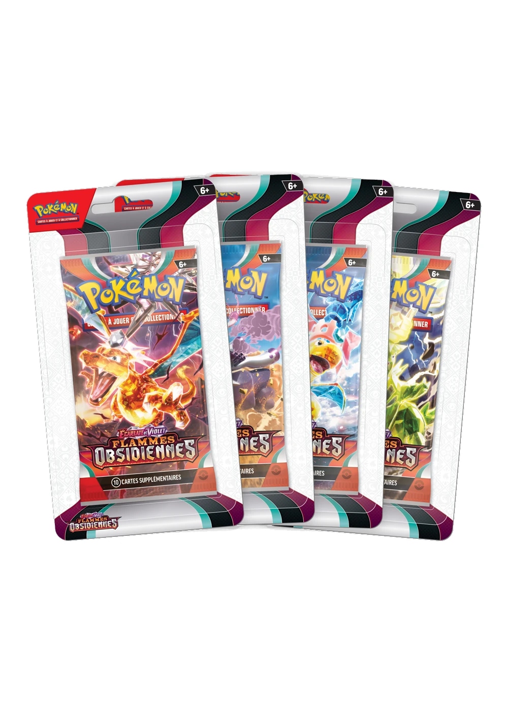 Blister Flammes Obsidiennes EV03